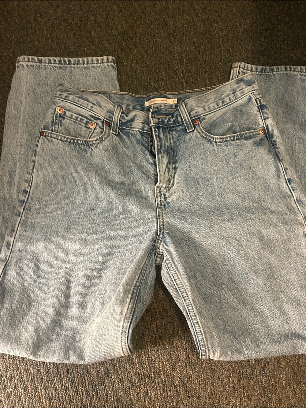 Levi low pro jeans